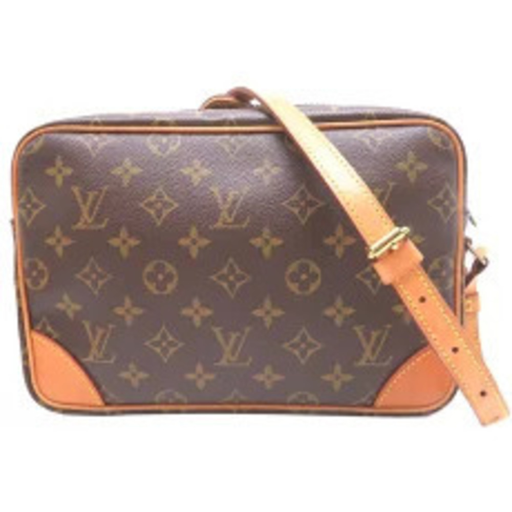 Louis Vuitton Trocadero Monogram Bag Shoulder Brown